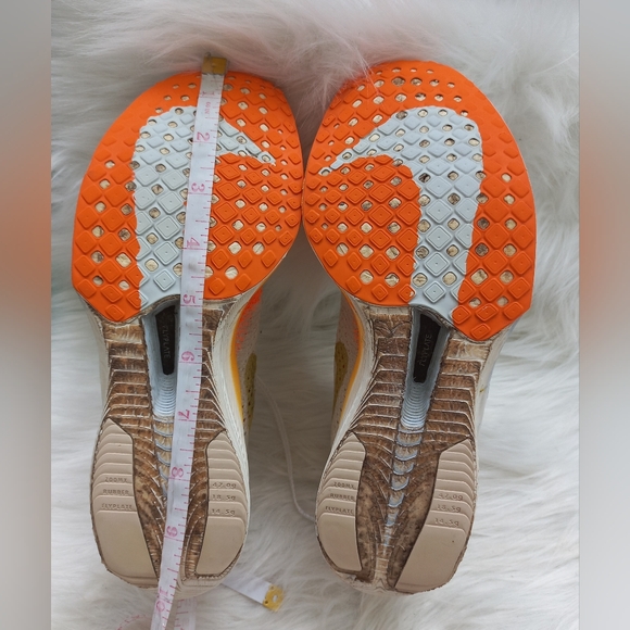 Nike Women's ZoomX Bright Mandarin White/Orange Sneakers Size 7 US - Picture 9 of 15